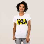 Baltimore-Flaggen-T - Shirt (Vorne ganz)