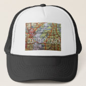 Baltimore geboren und aufgewachsen truckerkappe (Vorderseite)