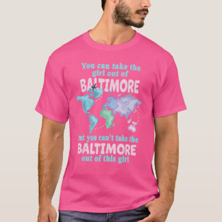 Baltimore Girl aus Baltimore Maryland T-Shirt