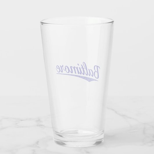 Baltimore Glas (Rückseite)
