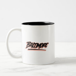 Baltimore Graffiti Style Zweifarbige Tasse