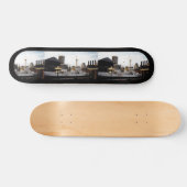 Baltimore-Hafen-Foto-SchabloneSkateboard Skateboard (Horizontal)