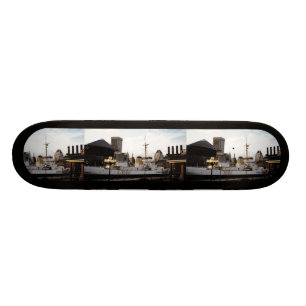 Baltimore-Hafen-Foto-SchabloneSkateboard Skateboard