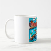 Baltimore-Hafen-Tasse! Kaffeetasse (Links)