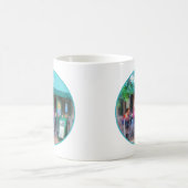 "Baltimore - Happy Hour in Fells Point": Fine Art Kaffeetasse (Mittel)