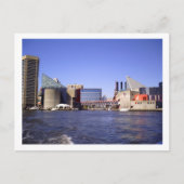 Baltimore Harbour Postkarte (Vorderseite)