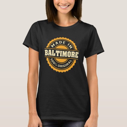 Baltimore Hometown T-Shirt (Vorderseite)