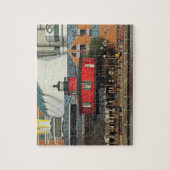 Baltimore Innenhof Seven Foot Knoll Leuchtturm Puzzle (Vertikal)