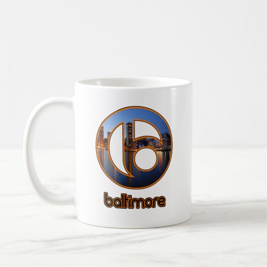 Baltimore Inner Harbour Kaffeetasse (Links)