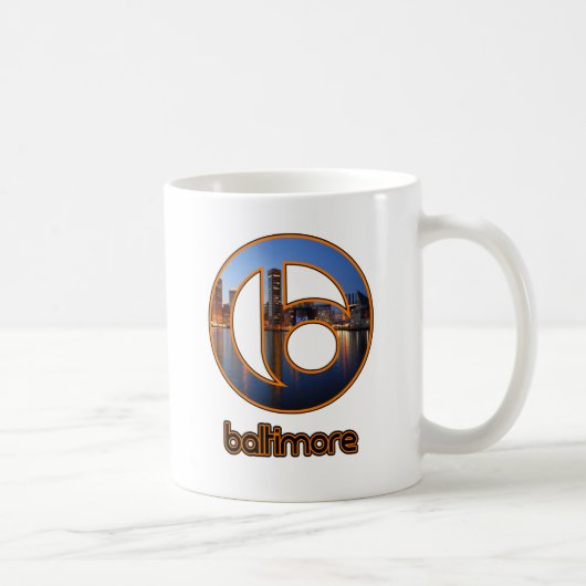Baltimore Inner Harbour Kaffeetasse (Rechts)