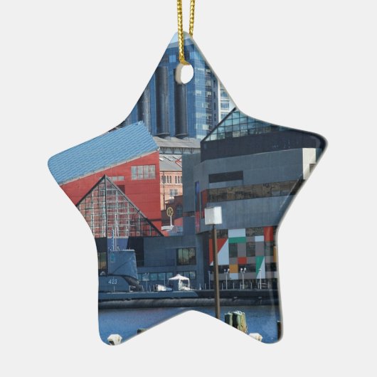 Baltimore Inner Harbour Keramikornament (Links)