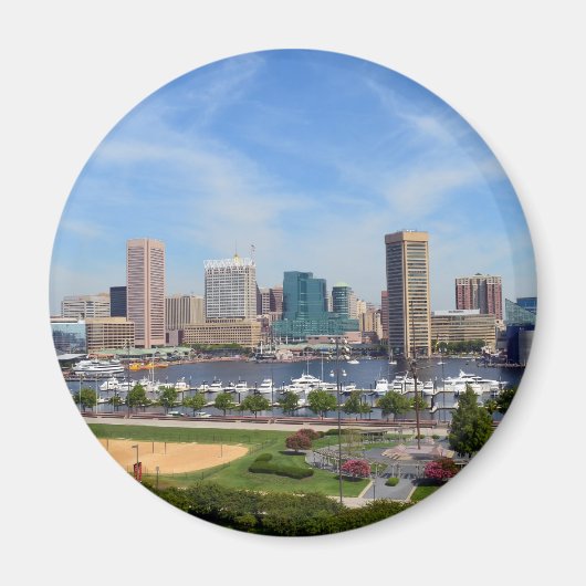 Baltimore Inner Harbour Magnet (Vorne)