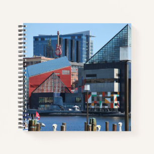 Baltimore Inner Harbour Notizblock