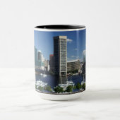 Baltimore Inner Harbour Panorama Tasse (Zentrum)