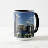 Baltimore Inner Harbour Panorama Tasse (VorderseiteRechts)