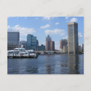 Baltimore Inner Harbour Postkarte