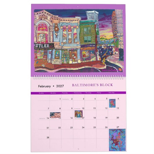 Baltimore-Kalender 2026 Kalender (Feb 2027)