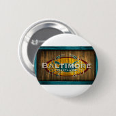 Baltimore-Krabbe Button (Vorne & Hinten)