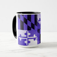 Baltimore Lila Maryland State Flag Kaffee Tasse