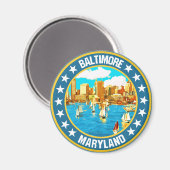 Baltimore Magnet (Vorderseite/Rückseite)