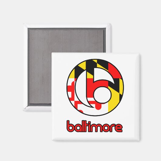 Baltimore Magnet (Vorderseite/Rückseite)