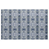 "Baltimore" Marine u. weißes Seewellen-Gewebe Stoff (Fat Quarter (45,7 x 55,9 cm))
