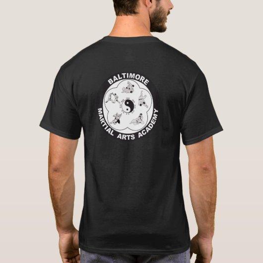 Baltimore Martial Arts T - Shirt (Rückseite)