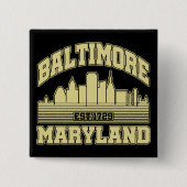 Baltimore, Maryland Button (Vorderseite)