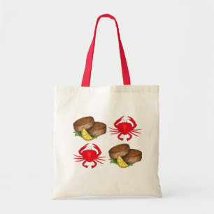 Baltimore Maryland Crabs Crabcake Crab Feinschmeck Tragetasche