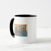 Baltimore, Maryland - Große Buchstabenszenen 2 Tasse (Vorderseite Links)