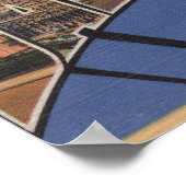 Baltimore, Maryland - Große Buchstabenszenen 3 Poster (Ecke)