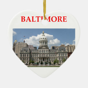 Baltimore Maryland Keramikornament