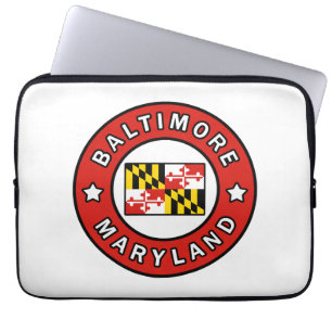 Baltimore Maryland Laptopschutzhülle