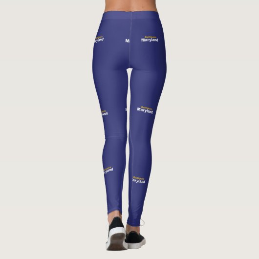 Baltimore, Maryland Leggings (Rückseite)