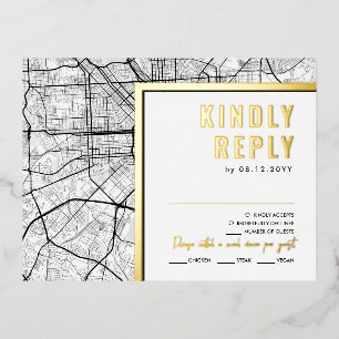 Baltimore, Maryland Liebe Locator UAWG Antwort Folie Einladungspostkarte