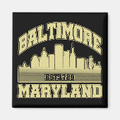 Baltimore, Maryland Magnet (Vorne)