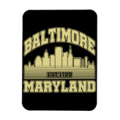 Baltimore, Maryland Magnet (Vertikal)