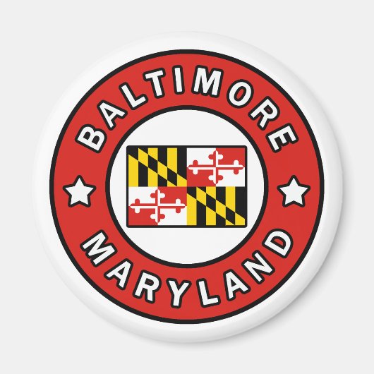 Baltimore Maryland Magnet (Vorne)