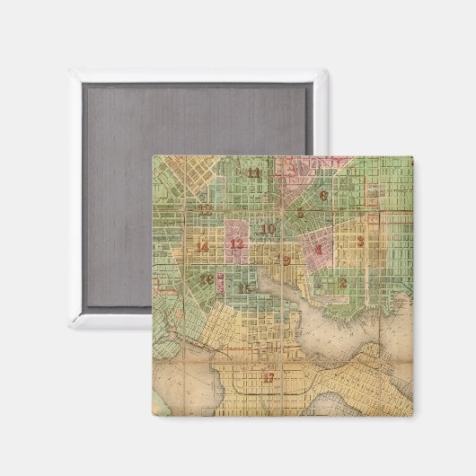 Baltimore, Maryland Magnet (Vorderseite/Rückseite)