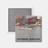 Baltimore, Maryland Magnet (Vorderseite/Rückseite)
