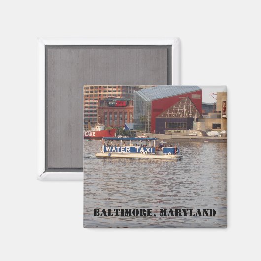 Baltimore, Maryland Magnet (Vorderseite/Rückseite)