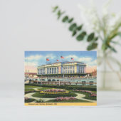 Baltimore, Maryland, Pennsylvania Station, Vintag Postkarte (Stehend Vorderseite)