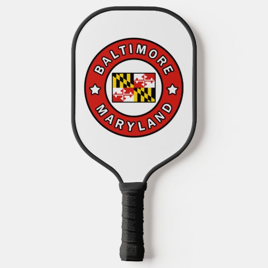 Baltimore Maryland Pickleball Schläger (Rückseite)