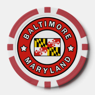 Baltimore Maryland Pokerchips