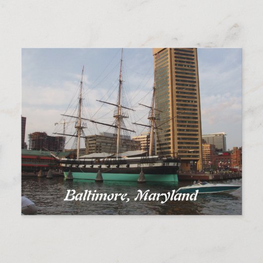Baltimore, Maryland Postcard Postkarte (Vorderseite)