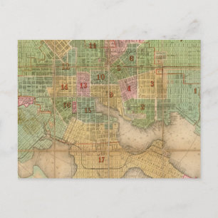 Baltimore, Maryland Postkarte