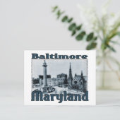 Baltimore, Maryland Postkarte (Stehend Vorderseite)