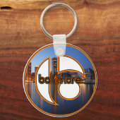 Baltimore Maryland Schlüsselanhänger (Vorderseite)