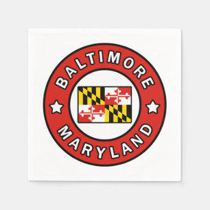Baltimore Maryland Serviette