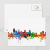 Baltimore Maryland Skyline Postkarte (Vorne/Hinten)